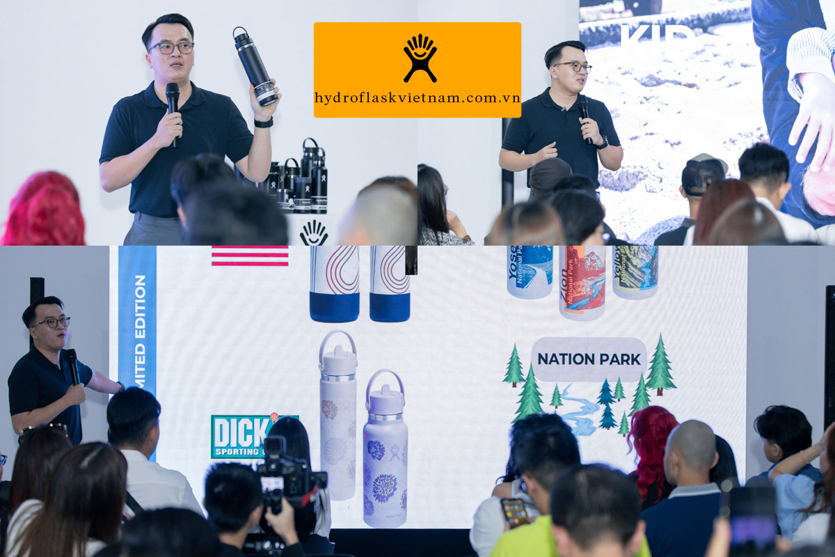 Hằng Đặng phân phối độc quyền chính thức thương hiệu bình & ly giữ nhiệt Hydro Flask của Mỹ tại Việt Nam